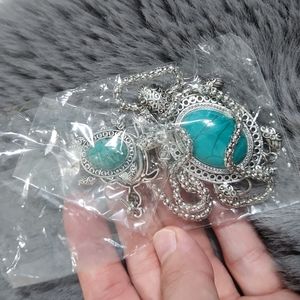 Turley necklace and matching earrings